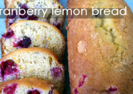 Cranberry Lemon Bread