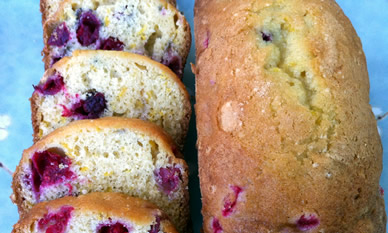 Cranberry Lemon Bread